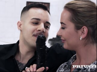 blonde Freya Dee Prefers a Cock to a Dildo cumshot anal